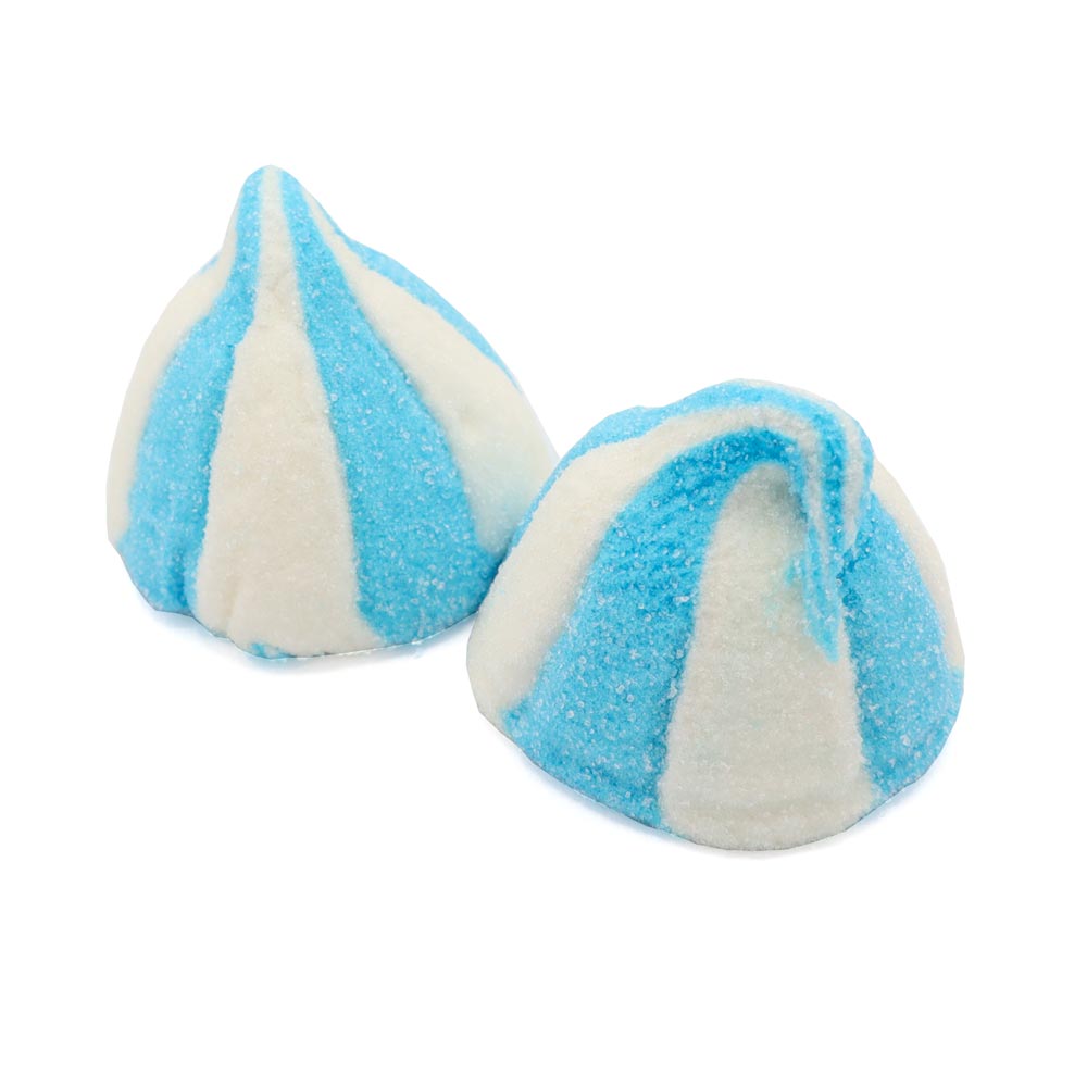 Fini raspberry marshmallow whips soft blue and white marshmallow ropes
