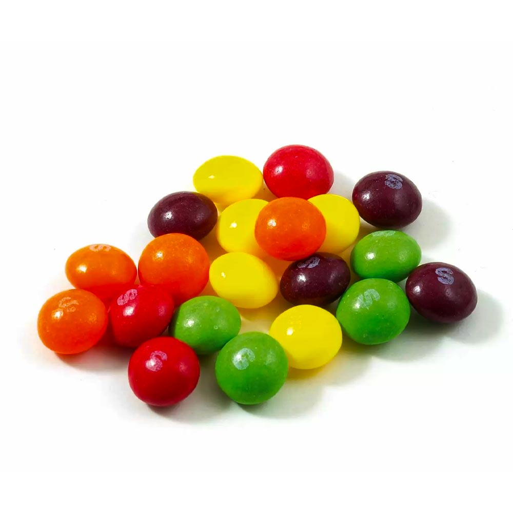 Skittles fruit sweets in assorted crunchy fruit flavours