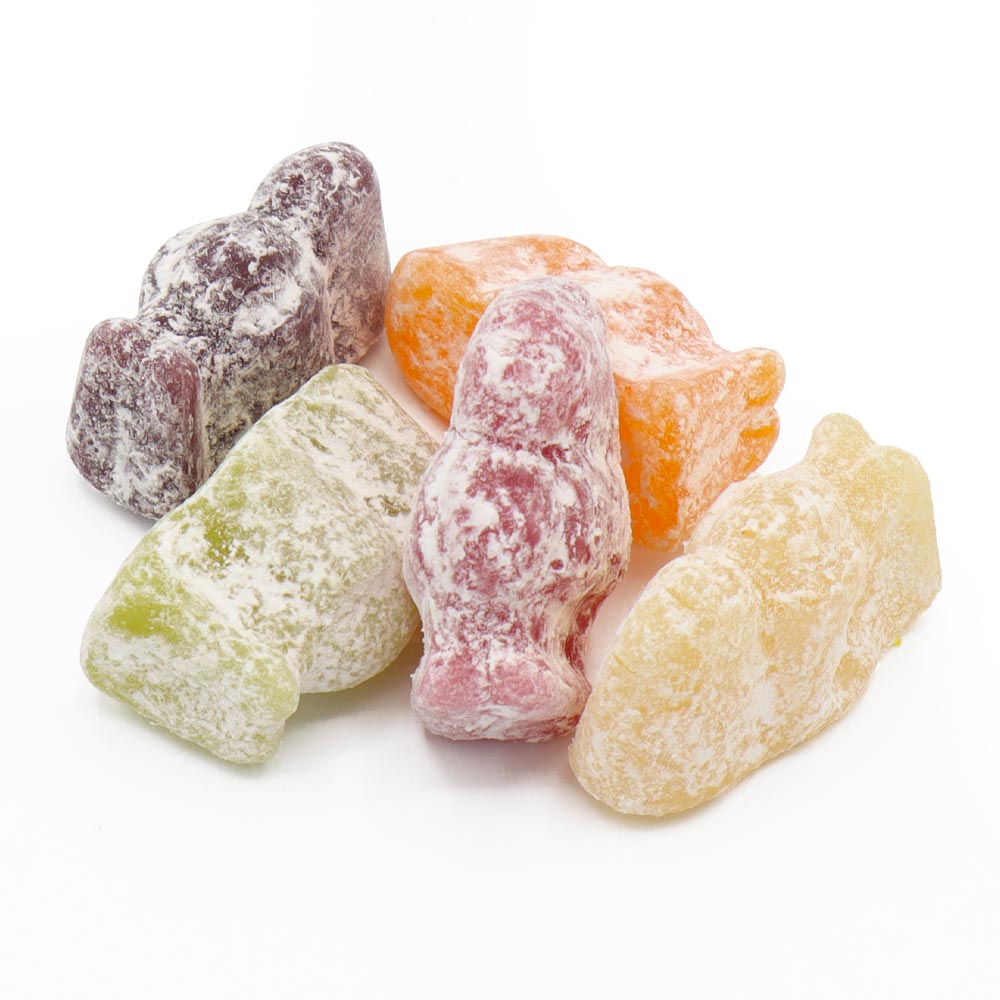 Barratt jelly baby soft fruit‑flavoured jelly sweets dusted with sugar
