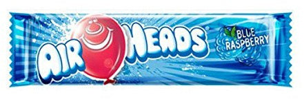 Airheads blue raspberry chewy taffy bar