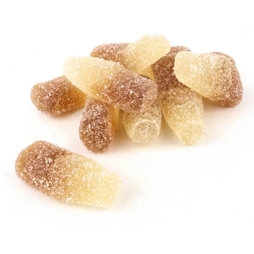 Barratt fizzy cola bottle sweets coated in sour sugar