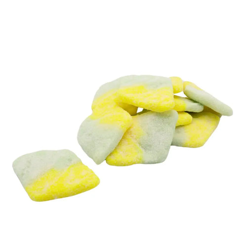 BUBS sour tutti frutti diamond‑shaped foam sweets