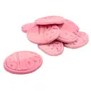 BUBS wild strawberry and pomegranate oval vegan foam sweets