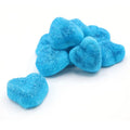 Damel sour raspberry filled heart gummies with soft jelly centre