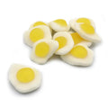 Haribo fried egg gummy sweet with soft foam base