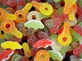 Haribo Tangfastics fizzy gummy sweets in assorted sour fruit shapes