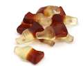 Haribo cola bottle gummy sweets with classic cola flavour