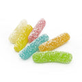 Kingsway fizzy chip‑shaped gummy sweets coated in sour sugar