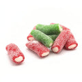 Kingsway fizzy strawberry and apple gummy bites coated in sour sugar