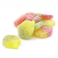 Kingsway vegan fizzy sour apple gummy sweets coated in sugar