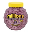Millions blackcurrant flavour tiny chewy sweets