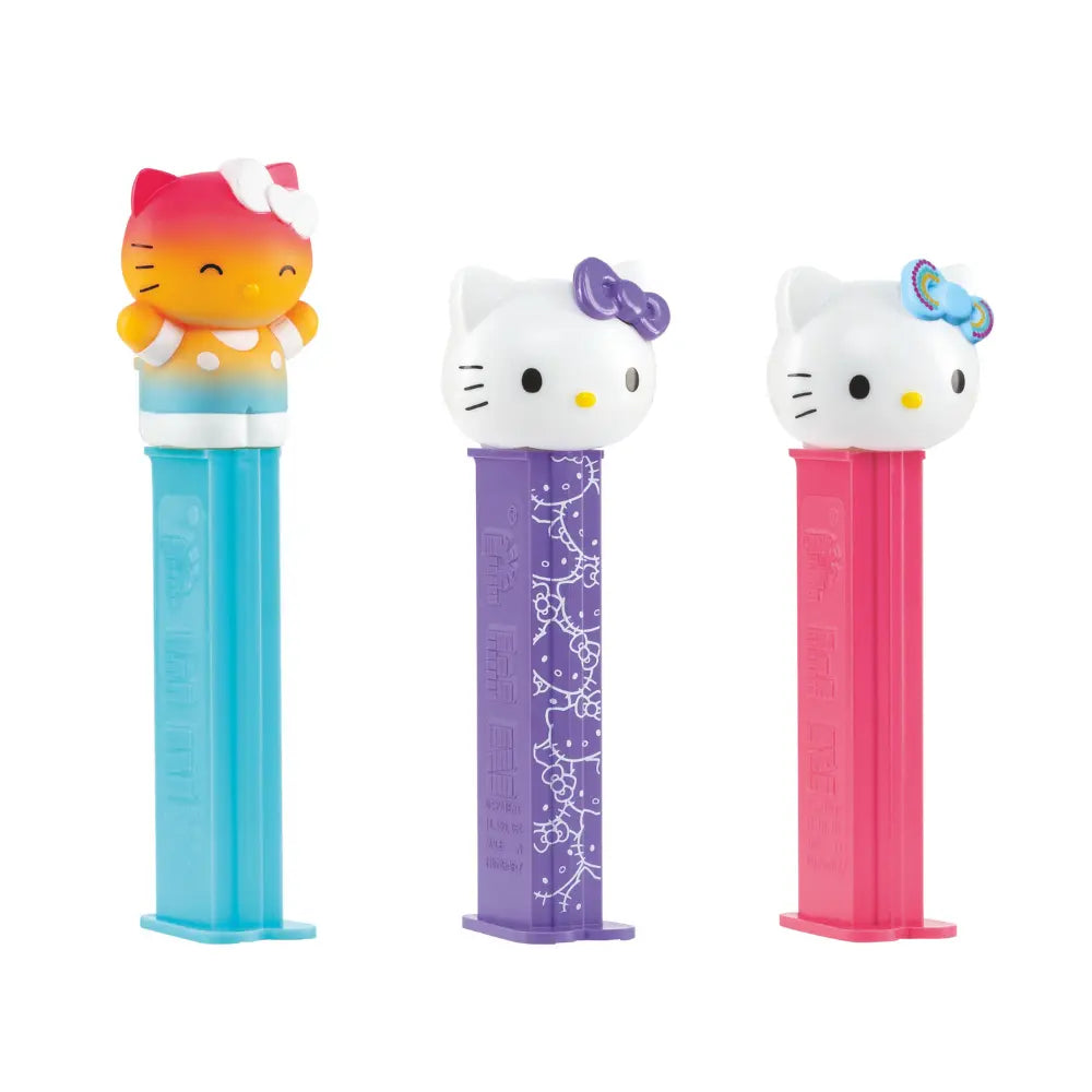 PEZ Hello Kitty dispenser with fruit‑flavoured PEZ sweets