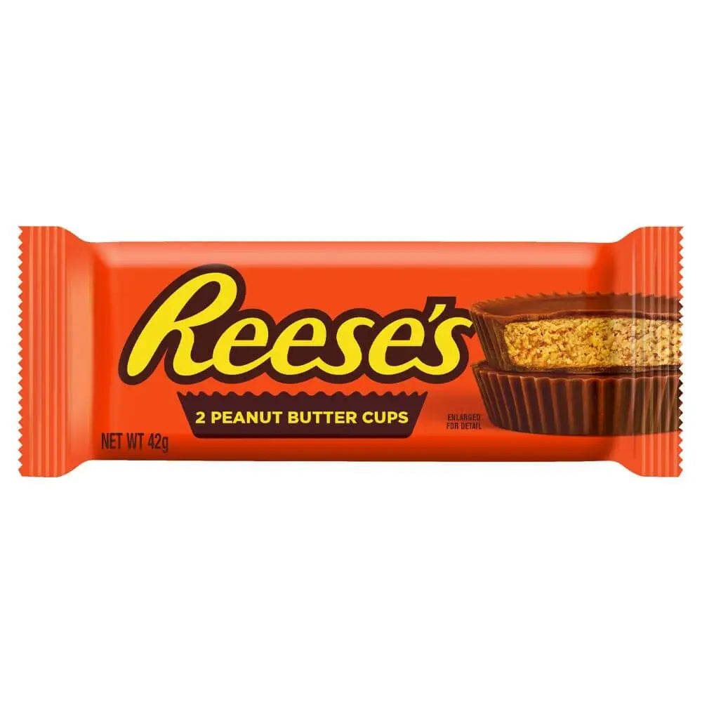 Reese’s milk chocolate peanut butter cups classic American chocolate and peanut butter sweets