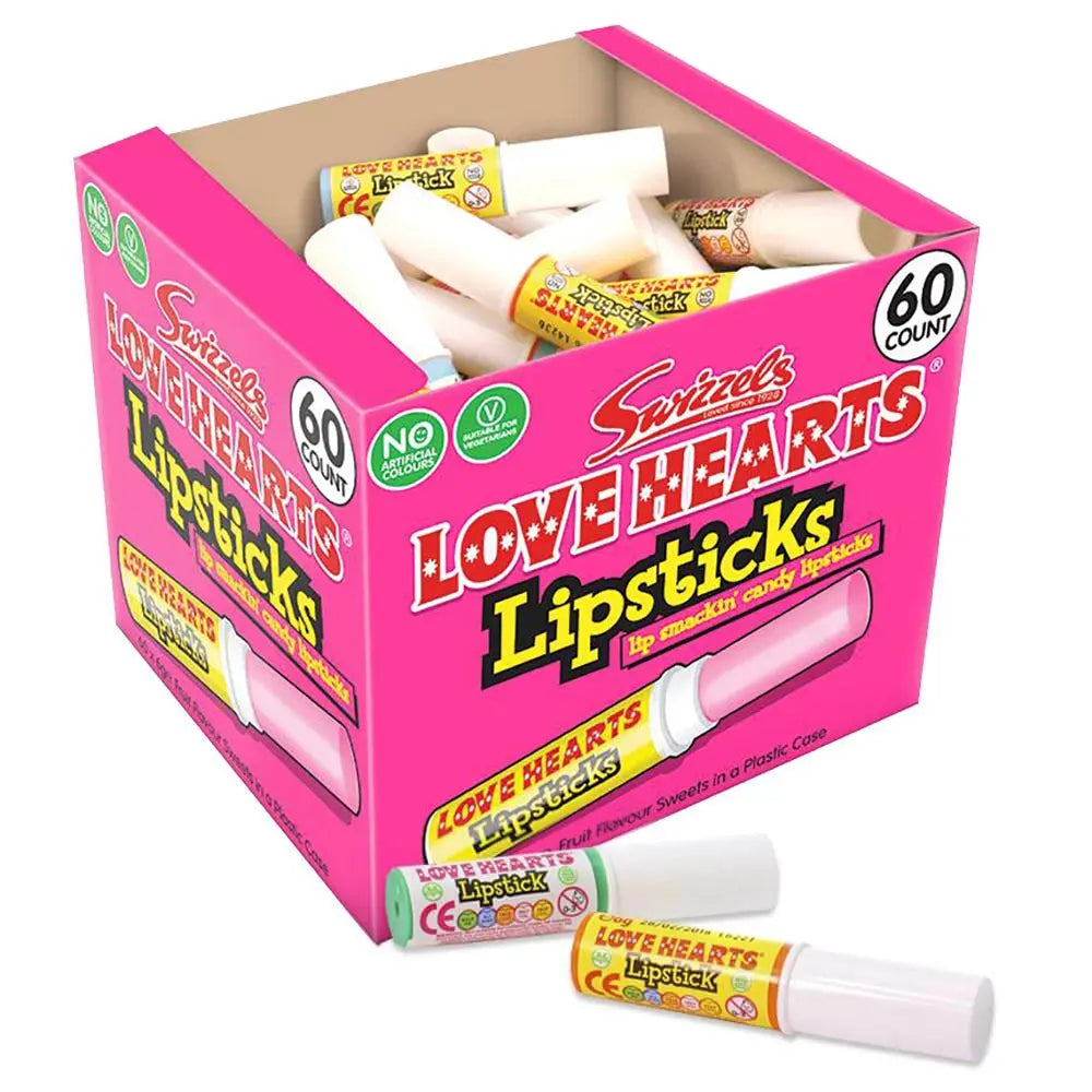 Swizzels Love Hearts candy lipstick novelty sweet
