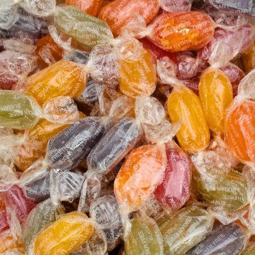 Stockleys sugar free fruit drop boiled sweets in assorted flavours
