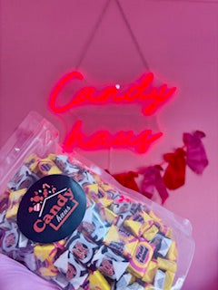 Black Jacks and Fruit Salad chewy retro sweets mixed in a resealable pouch